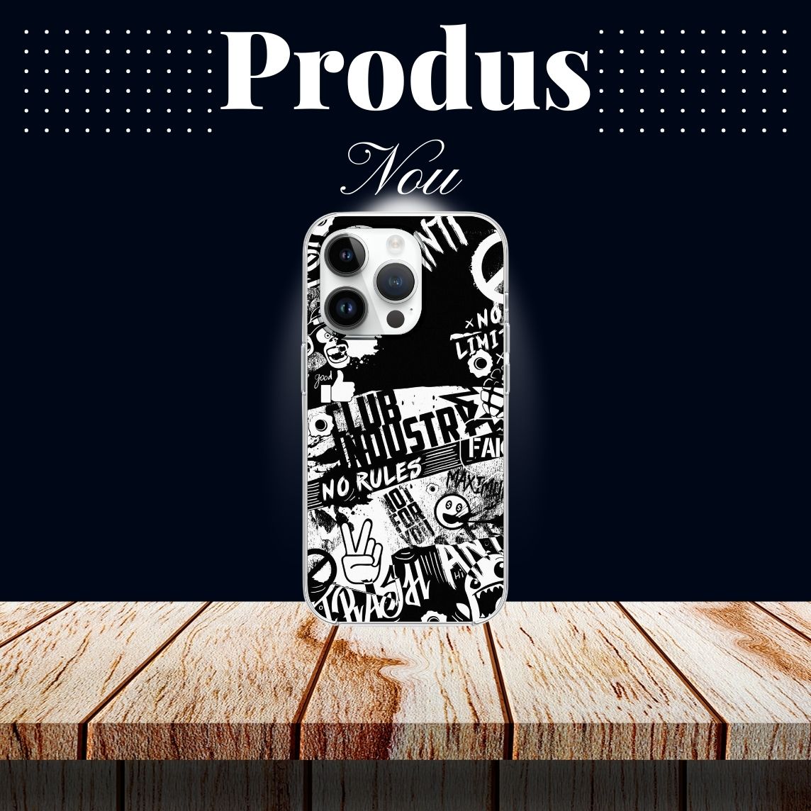 Husa Protectie Silicon MagSafe Design Modern GBG11HPM Iphone 15 Pro Max - 4 | YEO